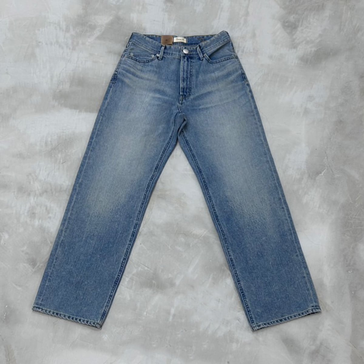 YANUK ヤヌーク】Low Rise Trick Denim ボーイズストレート LEA | ANNE