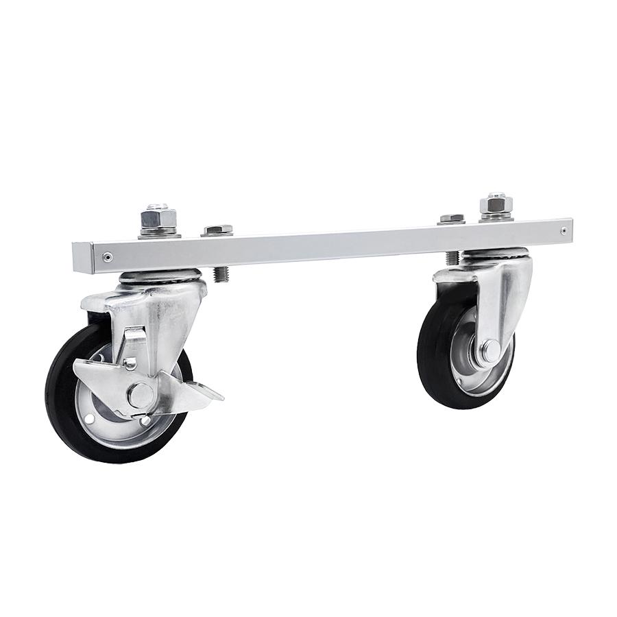 アルマックス公式通販】自在キャスター 台座セット 360度回転 車輪径