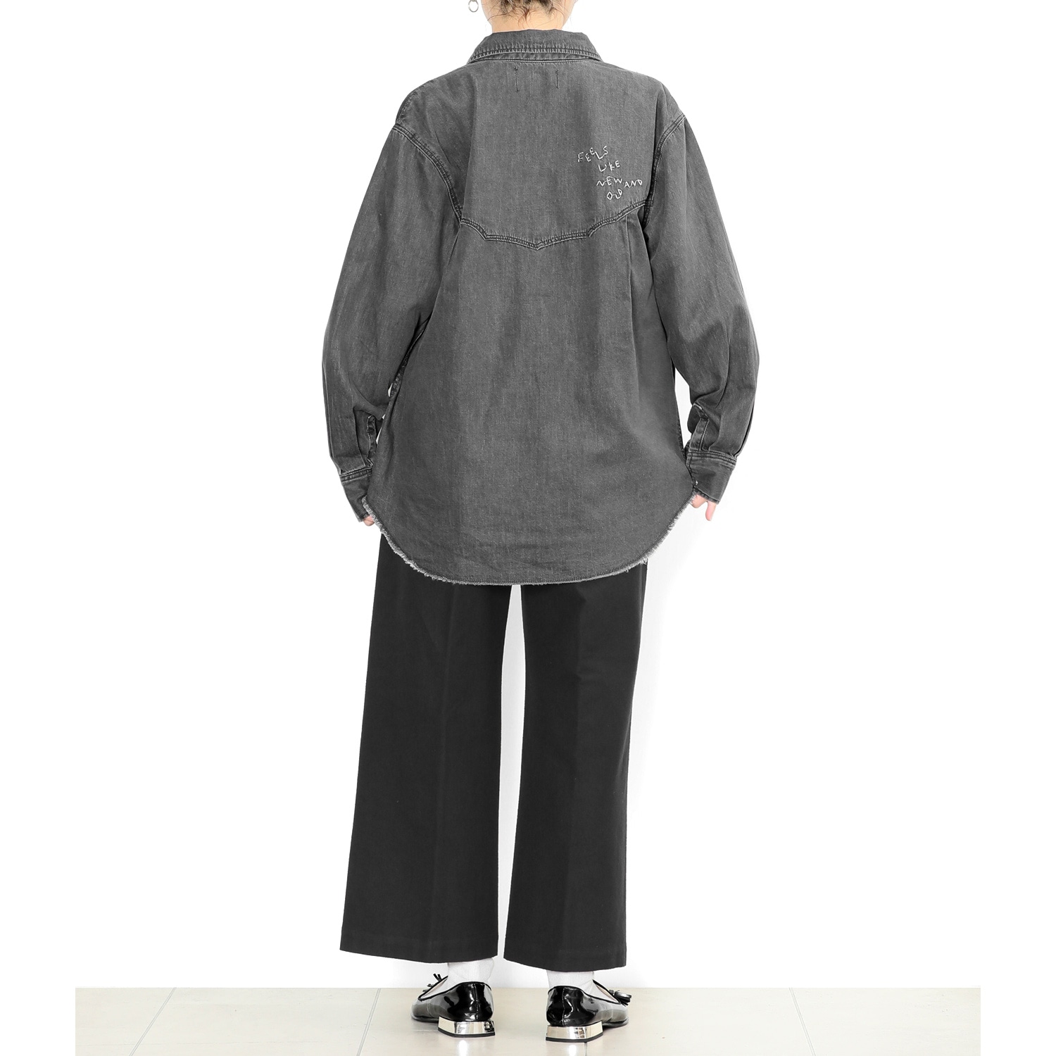 ラスト1/F】デニムウエスタンシャツ | ANTGAUGE OFFICIAL ONLINE SHOP