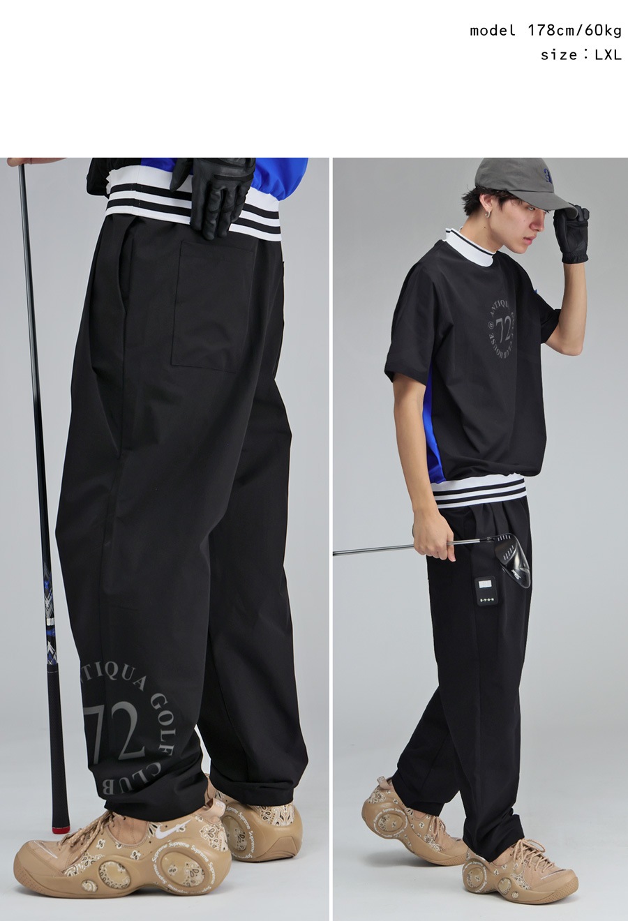 ANTIQUA GOLF×STCH パンツ メンズ 送料無料・再入荷 (80)メール便可
