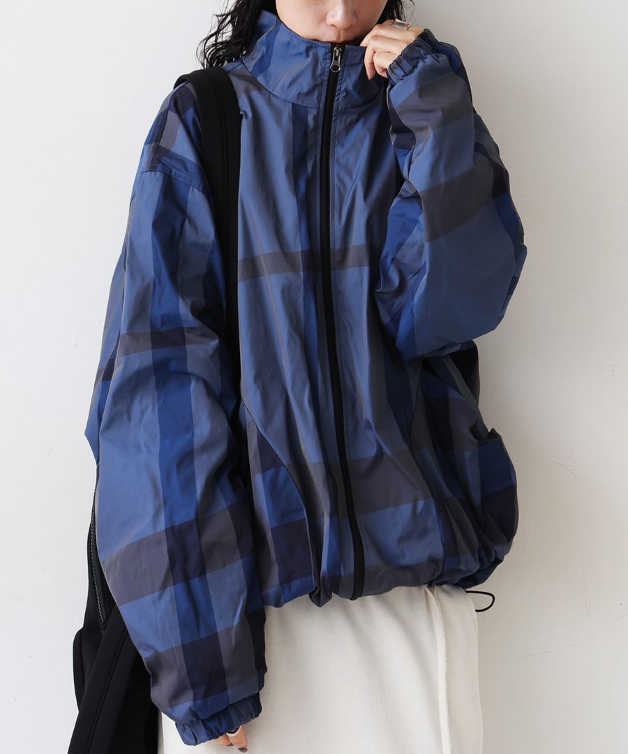 チェック柄 ブルゾン レディース アウター トップス 送料無料・再入荷