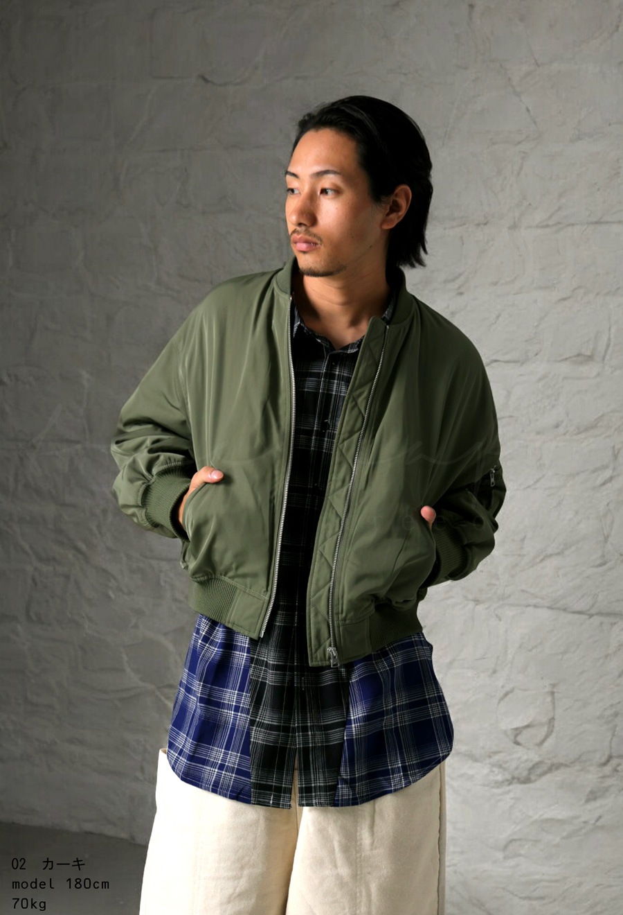 ショートMA-1 MA-1 メンズ アウター 送料無料・メール便不可 | MENS