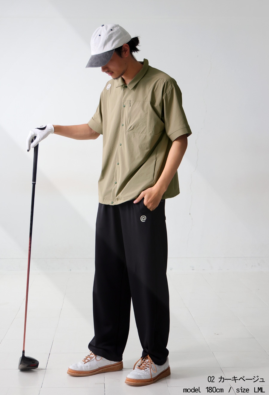 ANTIQUA GOLF×STCH シャツ メンズ 送料無料・(100)メール便可 | ALL