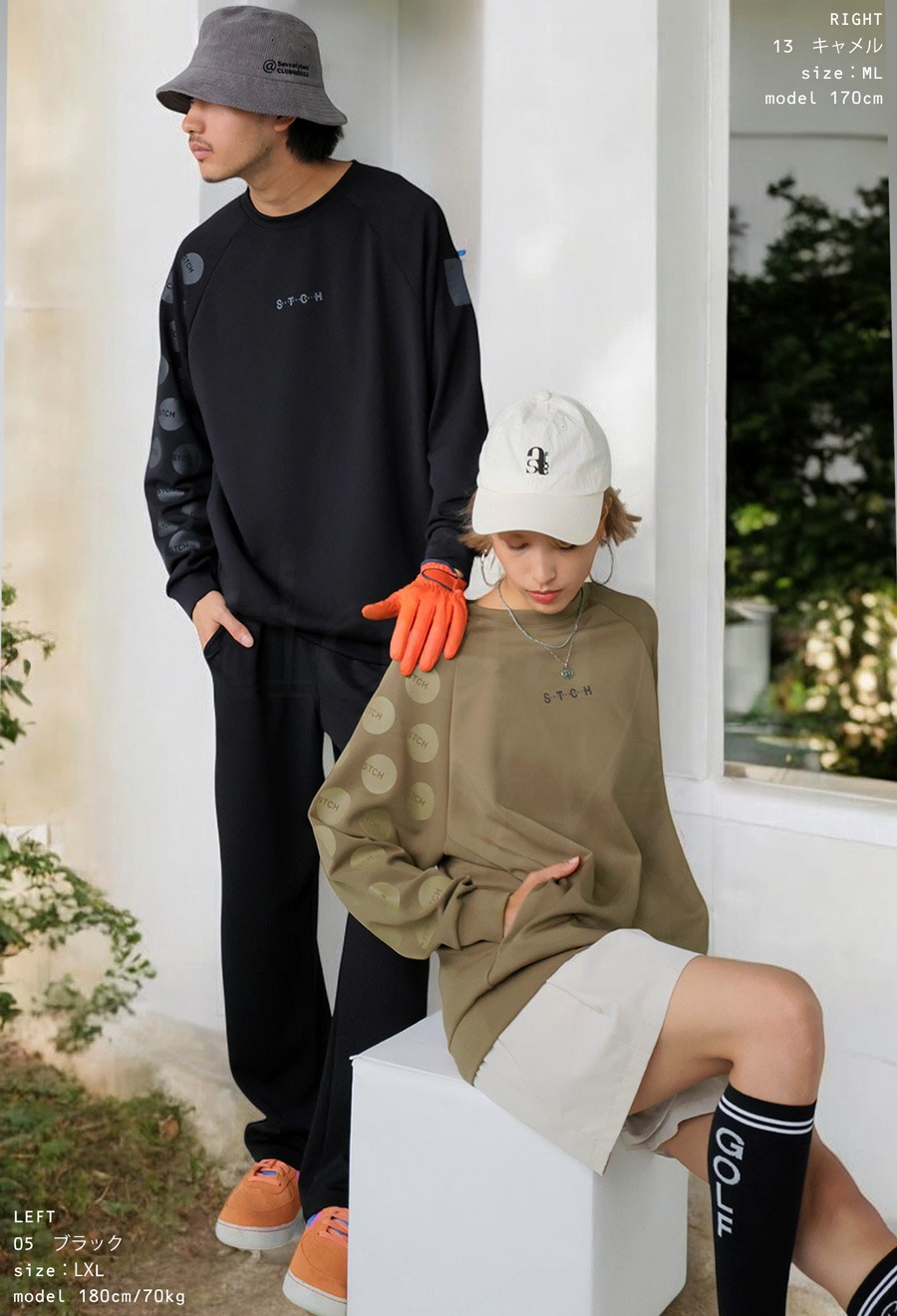 ANTIQUA GOLF×STCH トップス レディース 送料無料・再入荷 メール便