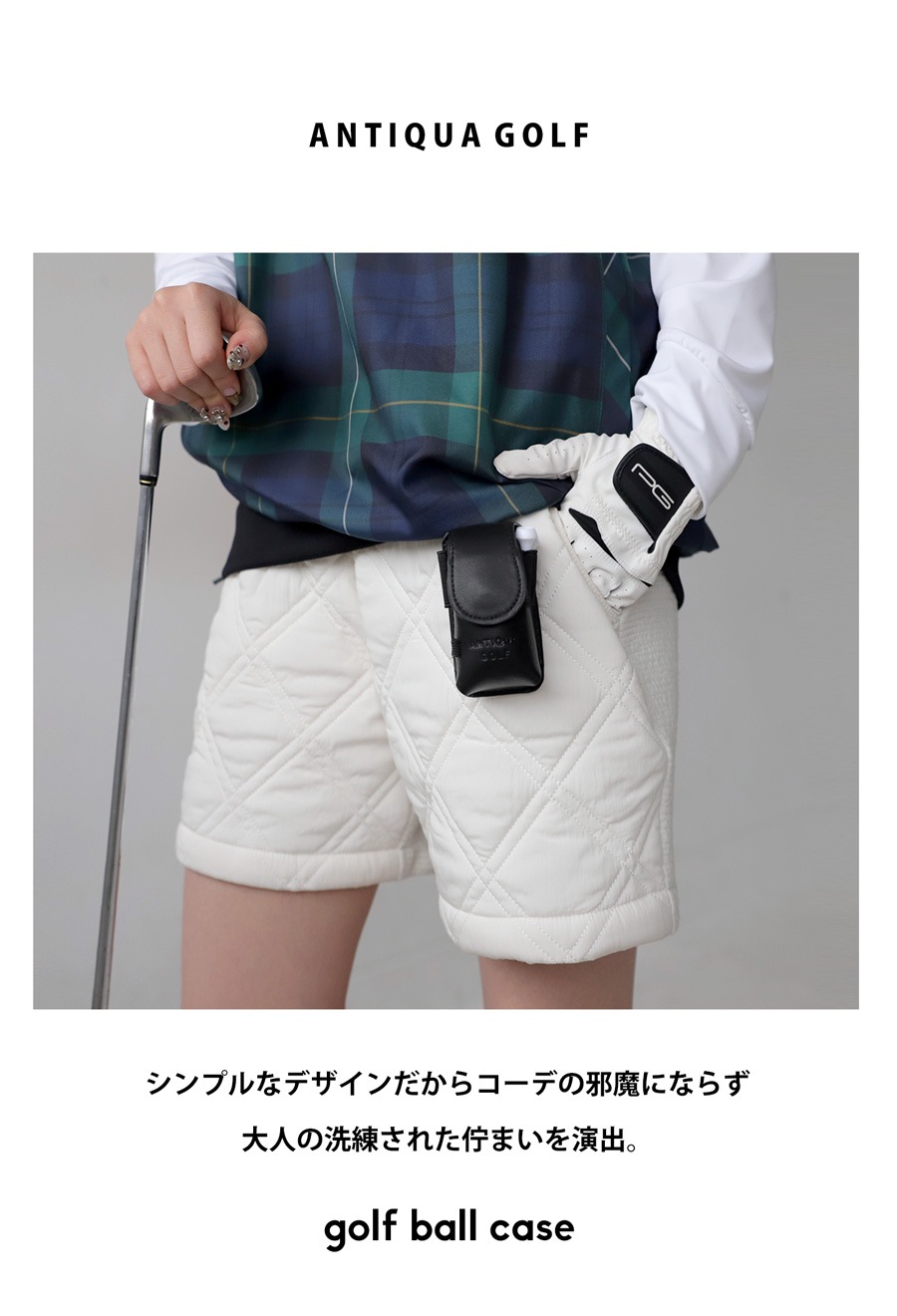 ANTIQUA GOLF ボールケース レディース メンズ ロゴ・再入荷 メール便