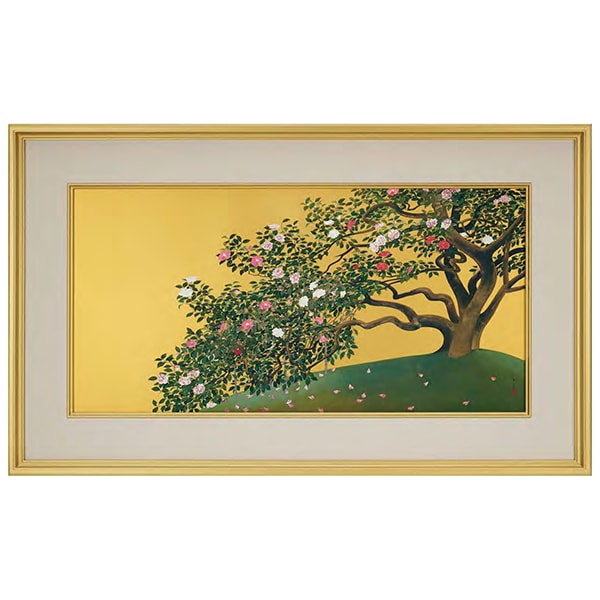 速水御舟「名樹散椿」＜額装＞｜エンディショップ【公式通販】