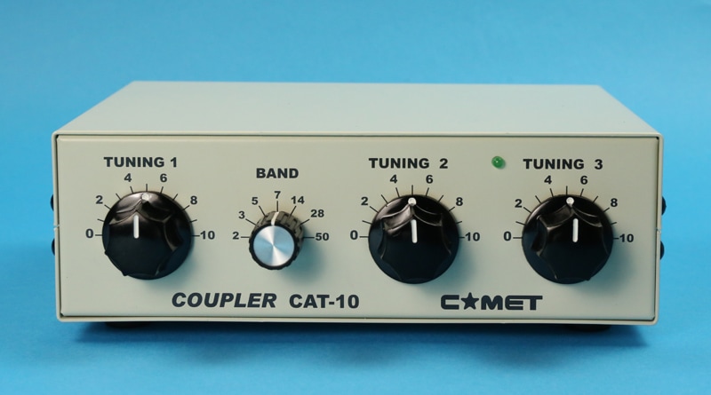 CAT-10A アンテナカプラー コメット 3.5MHz - 50MHz マニュアル式