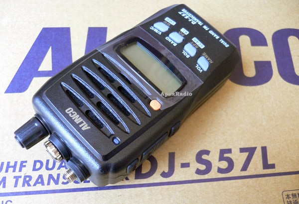 DJ-S57LA ハンディトランシーバー (144/430MHz : アマチュア無線 技適