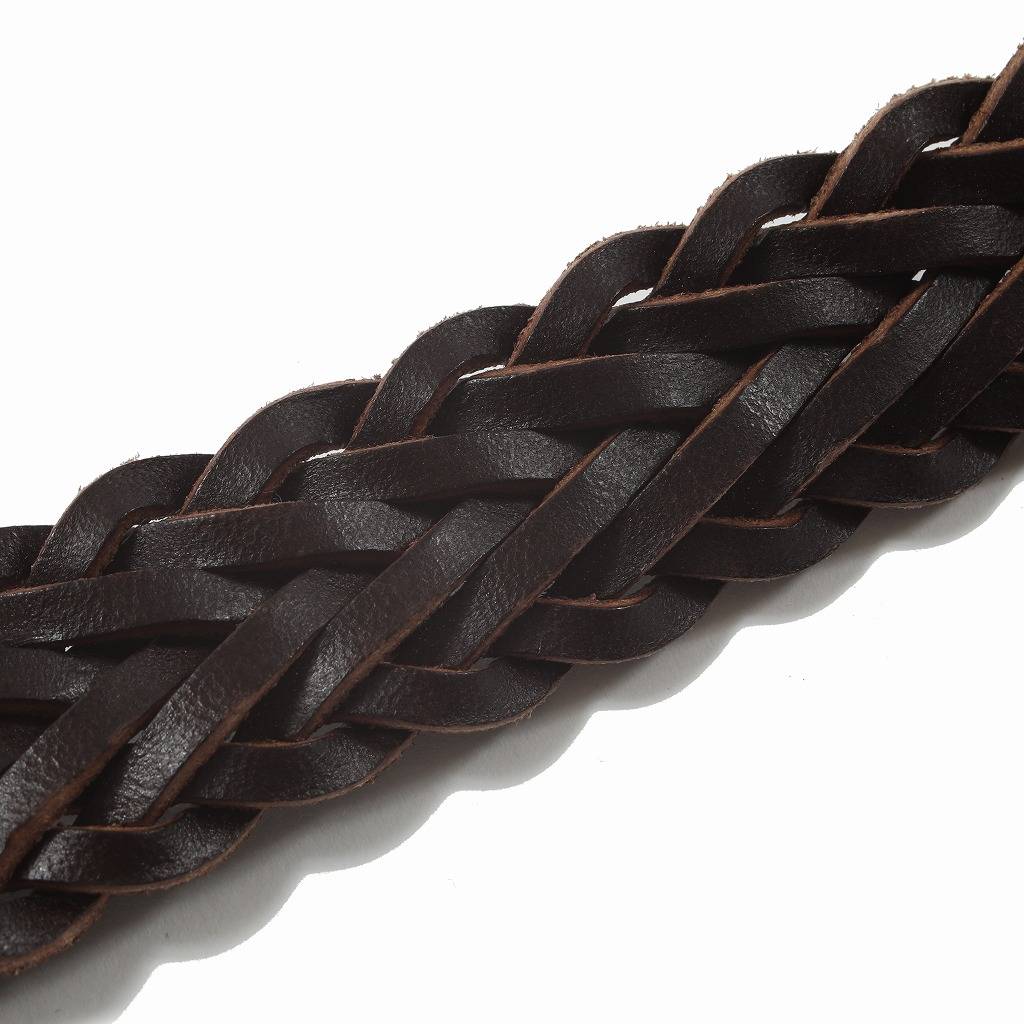 WhitehouseCox【ホワイトハウスコックス】レザーメッシュベルト P1127