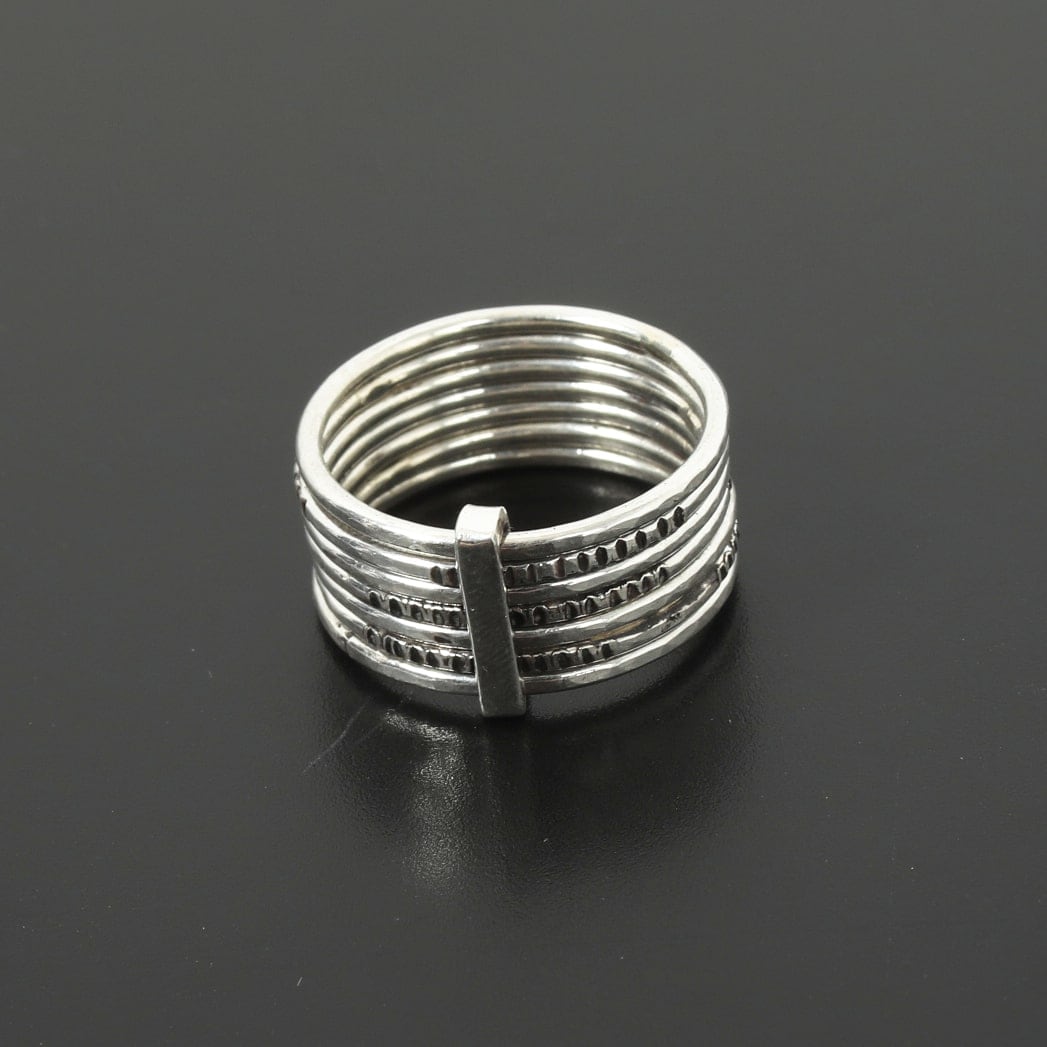 トゥアレグ シルバー ジュエリー TOUAREG SILVER JEWELRY 7連リング