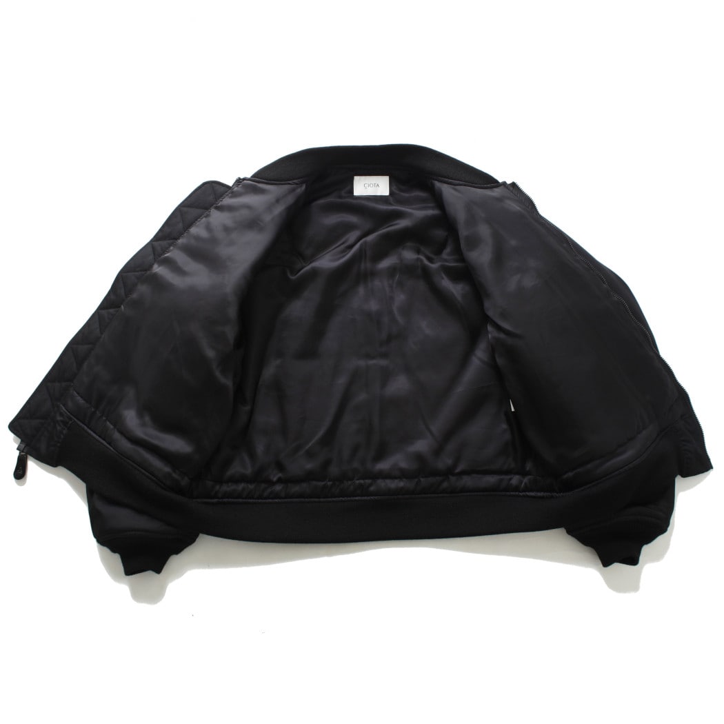 CIOTA シオタ MA-1 フライトジャケット JKLM-149 ブラック | ITEM