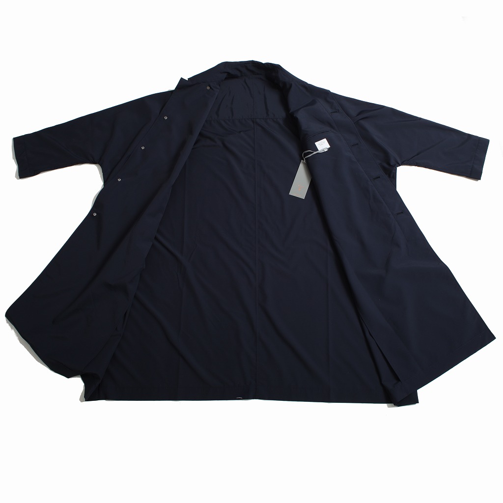 E.TAUTZ イートウツ コート DOLMAN MAC COAT ネイビー | BRAND,E,E