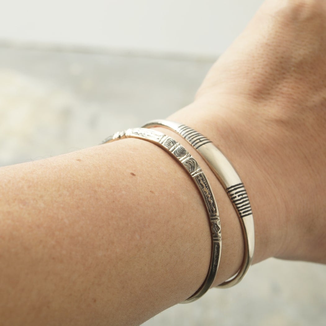 TOUAREG トゥアレグ メタルアクセサリー バングル ニッケルブレス 12 F