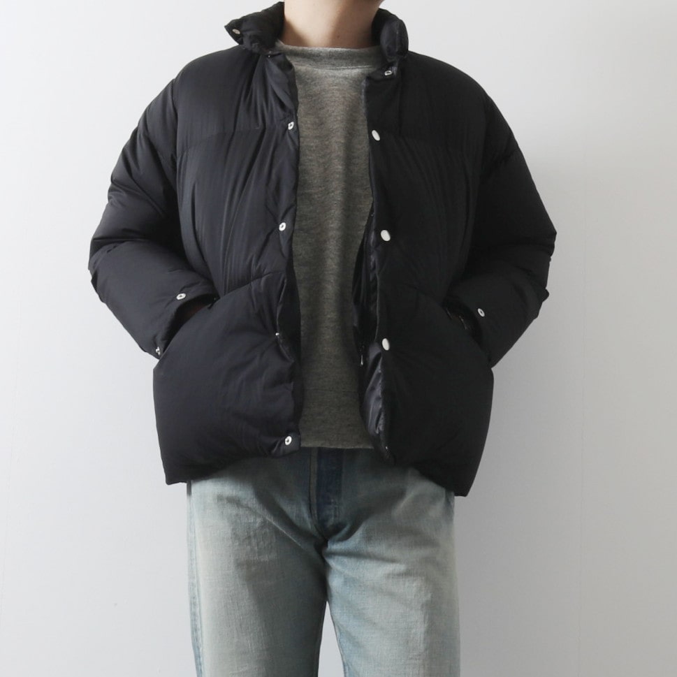 marka マーカ リサイクルナイロンミニリップ ダウンジャケット DOWN