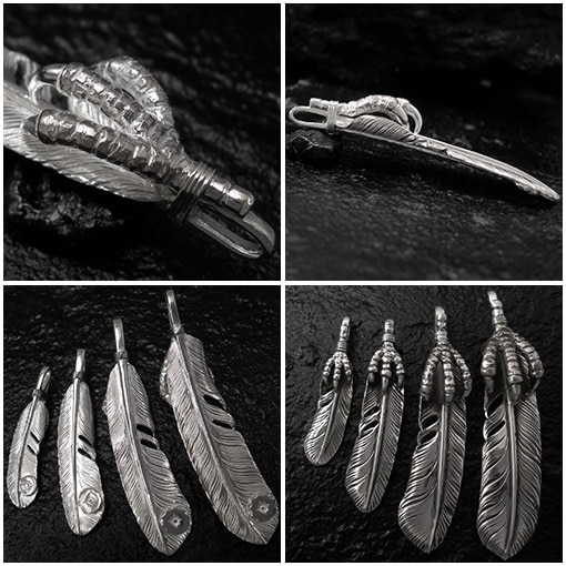 T-117f（70mm） | ペンダントトップ,フェザー | ARIZONA FREEDOM