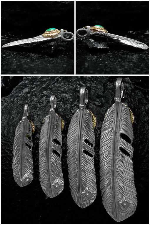 T-50o（60mm） | ペンダントトップ,フェザー | ARIZONA FREEDOM