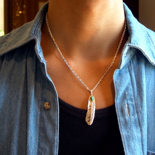 T-43f（50mm） | ペンダントトップ,フェザー | ARIZONA FREEDOM