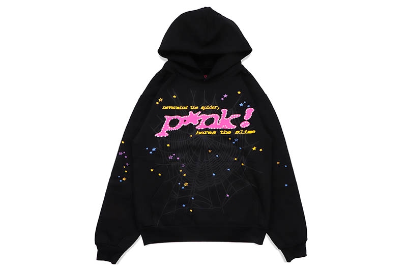 SP5DER P☆NK HOODIE (BLACK PINK) | すべての商品 | GROWAROUND