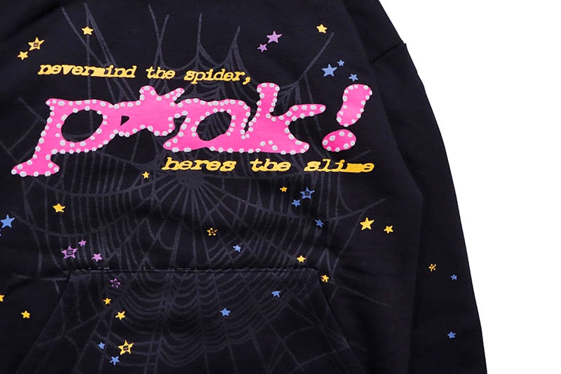SP5DER P☆NK HOODIE (BLACK PINK) | すべての商品 | GROWAROUND