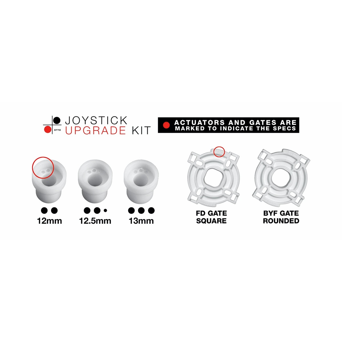 OTTO DIY JOYSTICK UPGRADE KITS レバー改造キット | アケコン＆関連