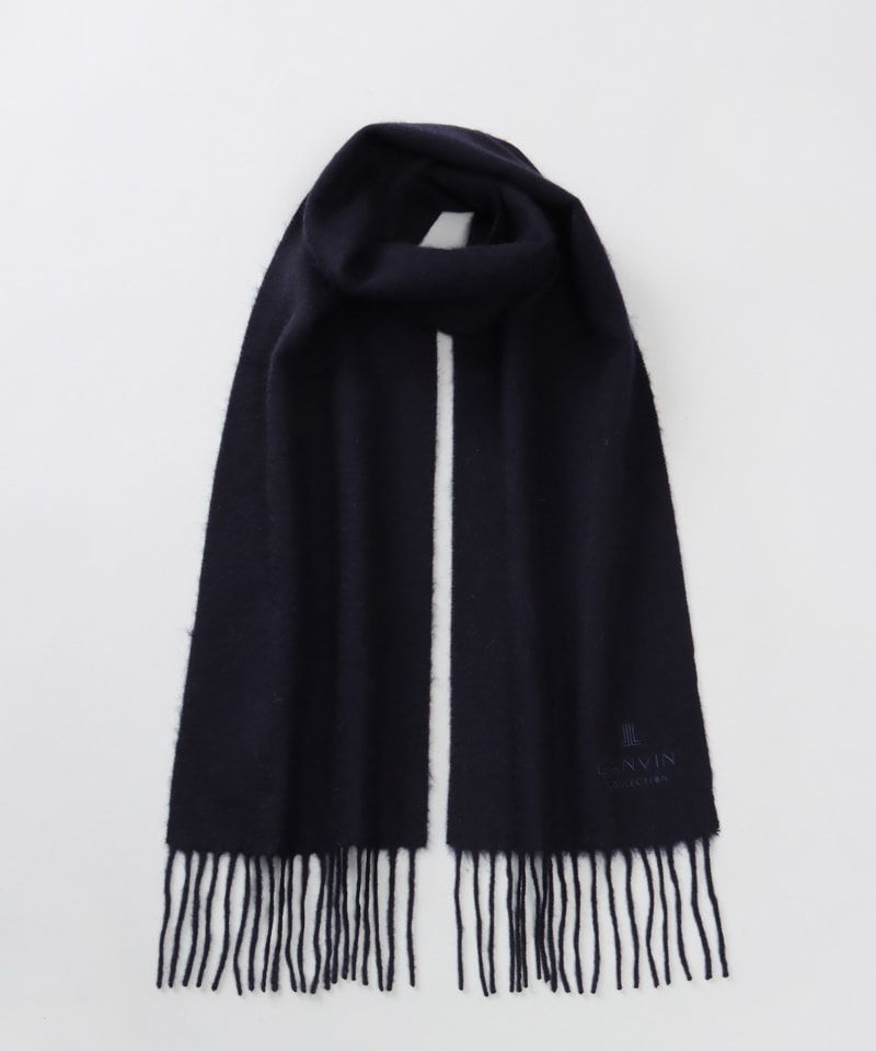 LANVIN COLLECTION（ランバン コレクション） 】 カシミヤ 無地プチ