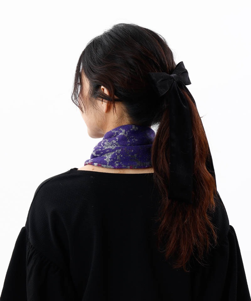 ANNA SUI（アナ スイ）】ジャカードキャンディーマフラー(WASH)ANNA