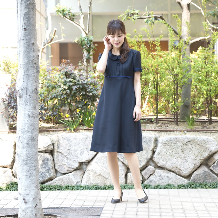 カリニッシモ】襟付き半袖ワンピース をお探しならお受験専門店