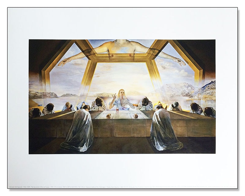 最後の晩餐（サルバドール ダリ） ポスター販売のアズポスター