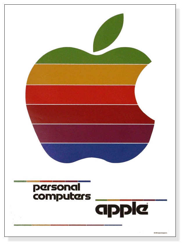 アップル/パーソナルコンピューター（ホワイト）（作者不明） ポスター