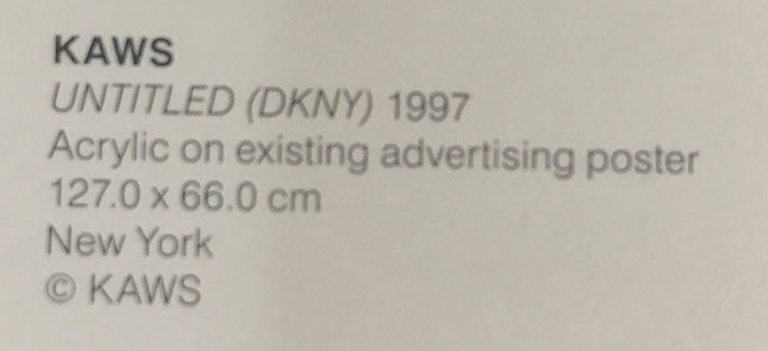 限定マット額装品4セット/Kaws （カウズ ブライアン・ドネリー