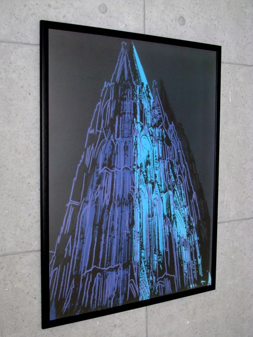 ケルン大聖堂 ブルー（アンディ ウォーホル） ポスター販売のアズ