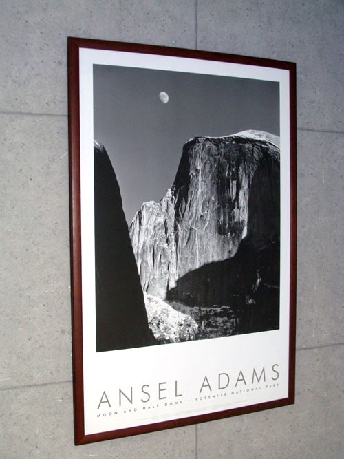 Moon and Half Dome (エンボスマーク入)（アンセル アダムス
