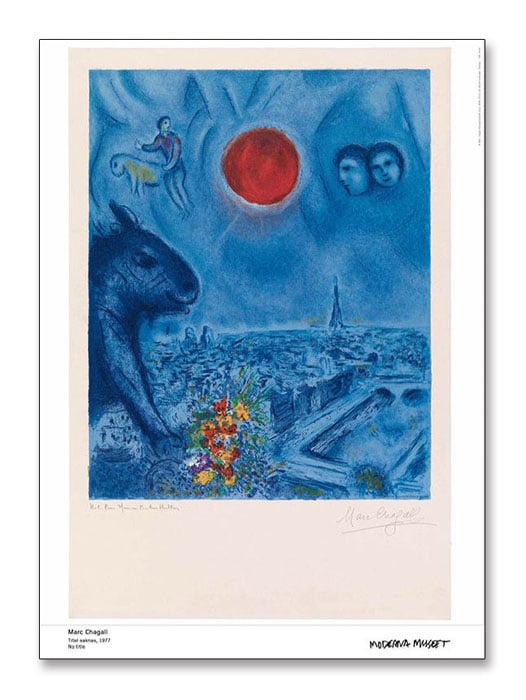 no title（マルク シャガール） ポスター販売のアズポスター｜ポスター