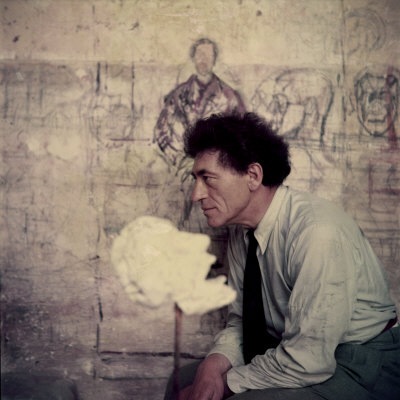 歩く男 1957/ジャコメッティ HommeQuiMarche1957/ポスター