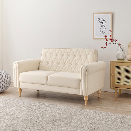 2Pソファ クロスステッチ｜B-COMPANY公式オンラインショップ