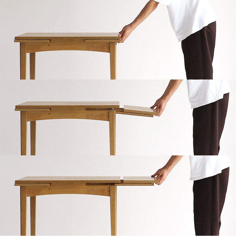 エクステンションダイニング テーブル Rasic｜B-COMPANY公式オンライン