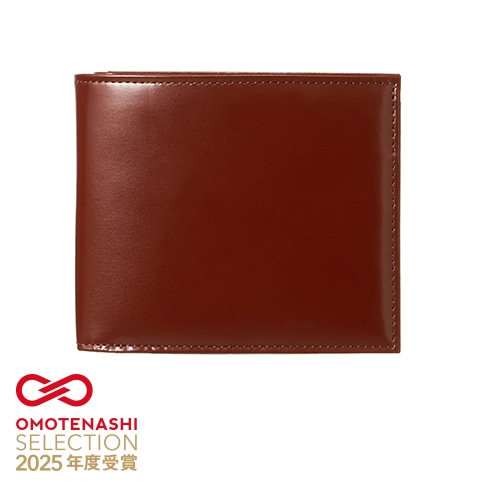 さとり 二つ折り財布 松阪レザー 葡萄（ワイン） HCK02E0-Z | 革小物