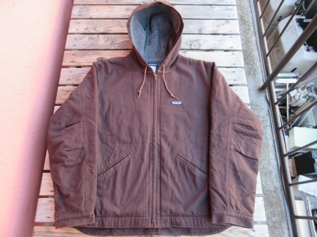USED パタゴニア 10年FW製 ラインドキャンバスフーディ フレンチ