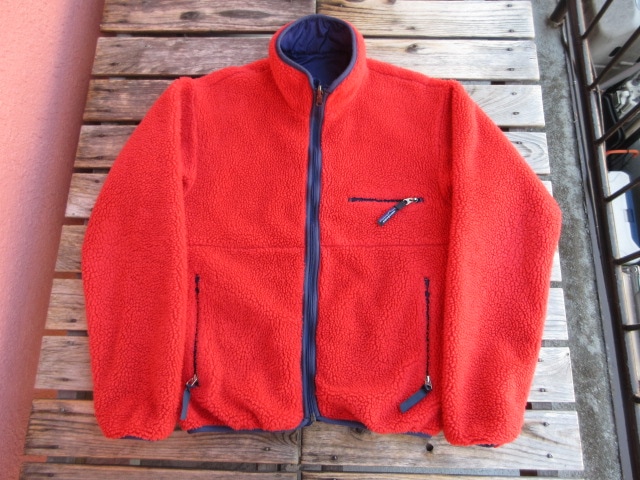 USED 94年FW USA製 パタゴニア パイルグリセードカーディガン フレンチ