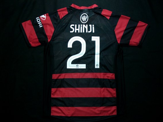 小野伸二21 ウェスタンシドニーワンダラーズFC 12 ホーム 半袖