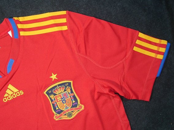 スペイン代表 2010 ホーム 半袖 ユニフォーム ADIDAS ワールドカップ