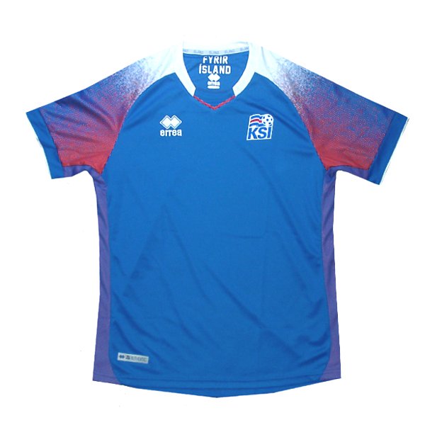 アイスランド代表 18 ホーム 半袖 ユニフォーム errea FIFAワールド
