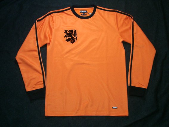 オランダ代表 1977 ホーム 長袖 ユニフォーム 復刻モデル | 完売モデル