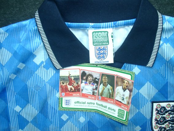 イングランド代表 1990 3rd 半袖 ユニフォーム 復刻モデル | 欧州各国