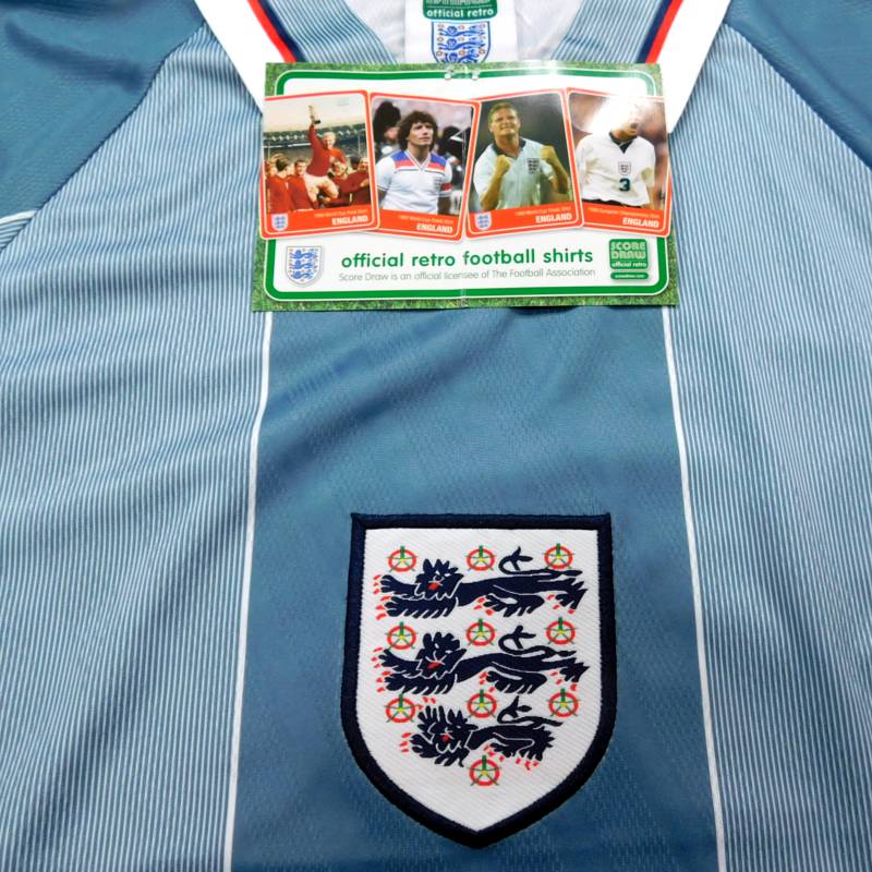 イングランド代表 1996 アウェイ 半袖 ユニフォーム 復刻モデル/ユーロ