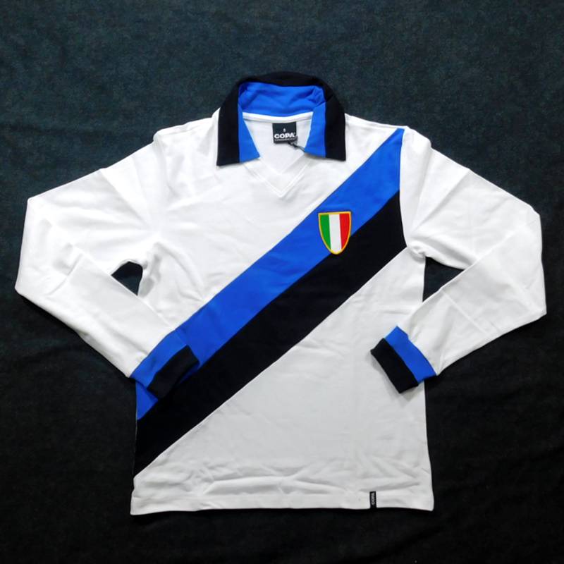 インテル 1960's アウェイ 長袖 ユニフォーム COPA #111 復刻モデル