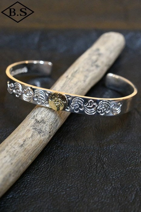 ブランド別 / ファーストアローズ FIRST-ARROW's BR-013 K18付平打8mm