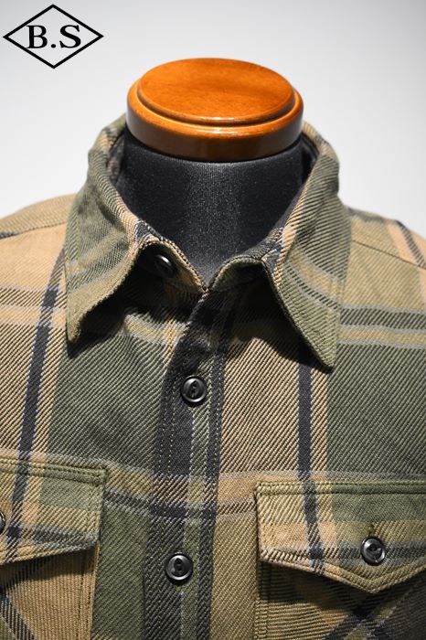 UES / ウエス UES 長袖シャツ 502451 エクストラヘビーネルシャツ