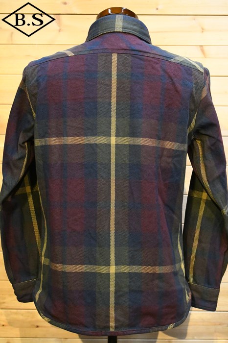 UES / ウエス UES 長袖シャツ 502354 エクストラヘビーネルシャツ