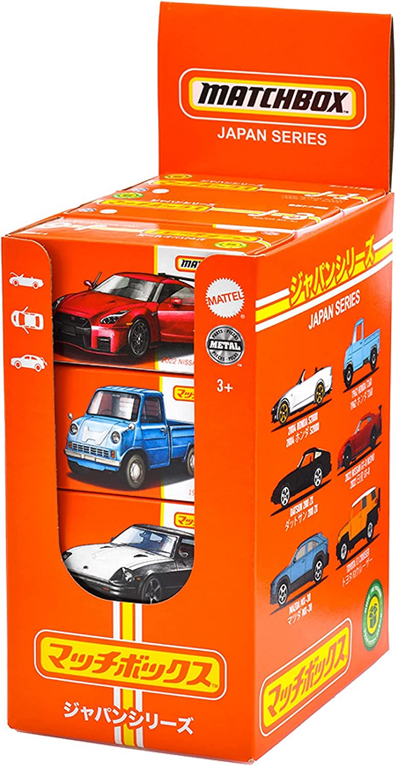 BOX】マッチボックス(Matchbox) ジャパンシリーズ アソート 12台入り